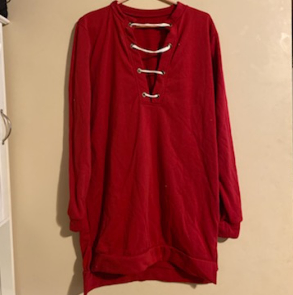 Red dress